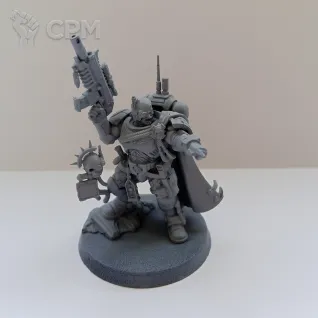 Описание картинки Primaris Captain in Phobos Armour от Степан по цене 1 500руб | Свободный Рынок Миниатюр - СРМ