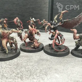 Описание картинки Accursed Cultists от  Pirum aureum/ по цене 3 000руб | Свободный Рынок Миниатюр - СРМ