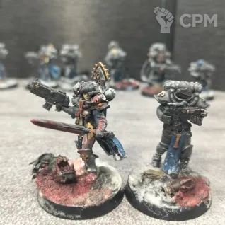Описание картинки Battle Sisters Squad и Canoness от  Pirum aureum/ по цене 4 000руб | Свободный Рынок Миниатюр - СРМ