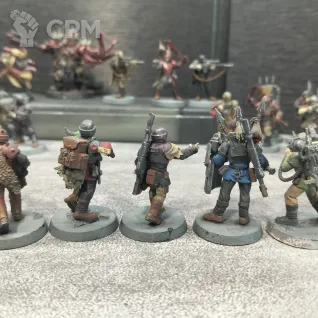 Описание картинки Traitor Guardsmen Squad 20 шт и Traitor Enforcer от  Pirum aureum/ по цене 6 000руб | Свободный Рынок Миниатюр - СРМ