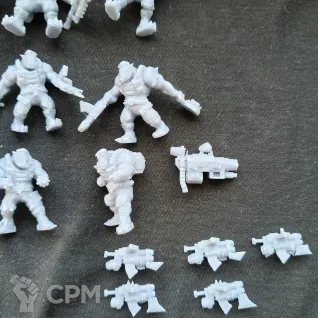 Описание картинки Orks boyz x20 от СыЧСмерти  по цене 750руб | Свободный Рынок Миниатюр - СРМ