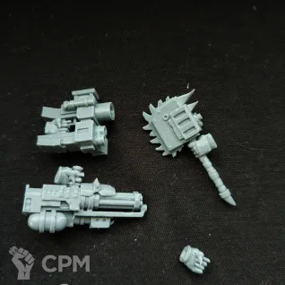Описание картинки Warboss от СыЧСмерти  по цене 500руб | Свободный Рынок Миниатюр - СРМ
