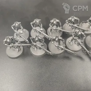 Описание картинки Necron warriors 10 штук - 1 от pan-vorona по цене 1 250руб | Свободный Рынок Миниатюр - СРМ