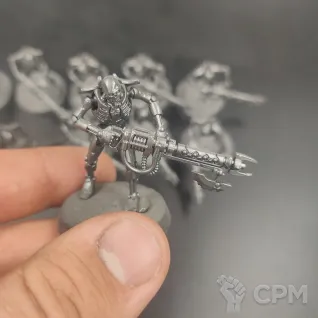 Описание картинки Necron warriors 10 штук - 1 от pan-vorona по цене 1 250руб | Свободный Рынок Миниатюр - СРМ