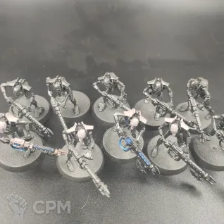 Описание картинки Necron warriors 10 штук - 2 от pan-vorona по цене 1 250руб | Свободный Рынок Миниатюр - СРМ