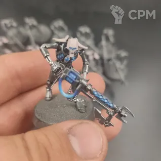Описание картинки Necron warriors 10 штук - 2 от pan-vorona по цене 1 250руб | Свободный Рынок Миниатюр - СРМ