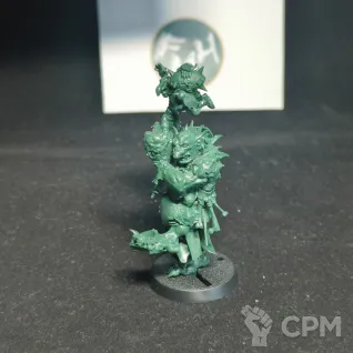Описание картинки Вся команда Black Orc Team из Starter Blood Bowl Second Season Edition от Frandomir по цене 9 000руб | Свободный Рынок Миниатюр - СРМ