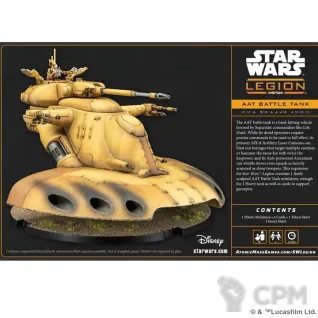 Описание картинки Star Wars: Legion - AAT Battle Tank от StarkLogistics по цене 8 715руб | Свободный Рынок Миниатюр - СРМ