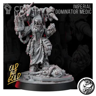 Описание картинки IMPERIAL DOMINATOR MEDIC от Manufactorum76 по цене 300руб | Свободный Рынок Миниатюр - СРМ