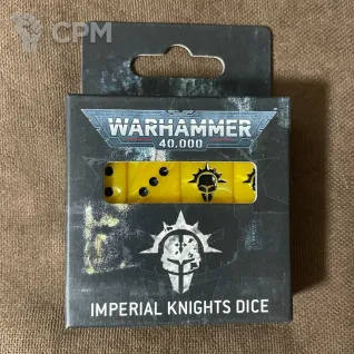 Описание картинки Imperial Knights Dice Set от Stranger82 по цене 2 700руб | Свободный Рынок Миниатюр - СРМ