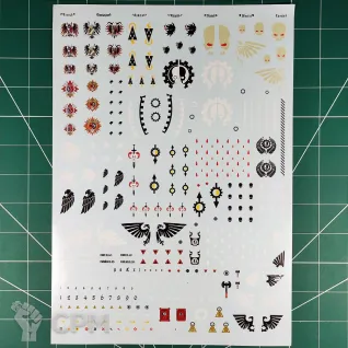 Описание картинки Imperial Knights Transfer Sheet (Декали) Replica I от Vault Boy по цене 1 798руб | Свободный Рынок Миниатюр - СРМ