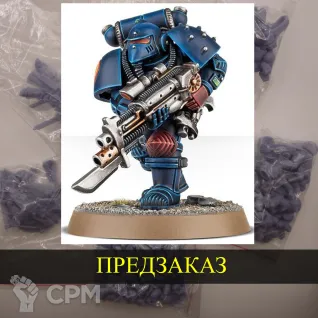 Описание картинки Imperial Space Marine, 2016 памятная версия от White Rhino по цене 399руб | Свободный Рынок Миниатюр - СРМ