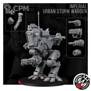 Описание картинки IMPERIAL URBAN STORM WARDEN от Manufactorum76 по цене 2 125руб | Свободный Рынок Миниатюр - СРМ