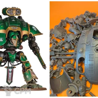 Описание картинки Imperial Knights Questoris от Milestone по цене 4 500руб | Свободный Рынок Миниатюр - СРМ