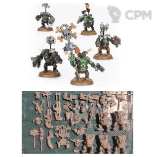 Описание картинки Classic Ork nobz от Old curiosity shop по цене 1 890руб | Свободный Рынок Миниатюр - СРМ