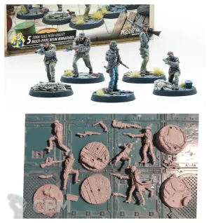 Описание картинки NCR Ranger patrol от Old curiosity shop по цене 1 750руб | Свободный Рынок Миниатюр - СРМ