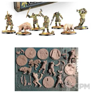 Описание картинки Super mutants core box от Old curiosity shop по цене 2 650руб | Свободный Рынок Миниатюр - СРМ