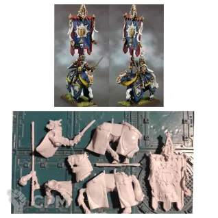 Описание картинки Paladin with army standard от Old curiosity shop по цене 890руб | Свободный Рынок Миниатюр - СРМ