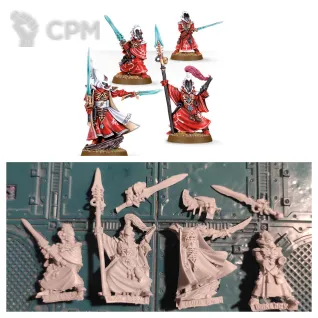 Описание картинки Farseer &amp; warlocks от Old curiosity shop по цене 950руб | Свободный Рынок Миниатюр - СРМ