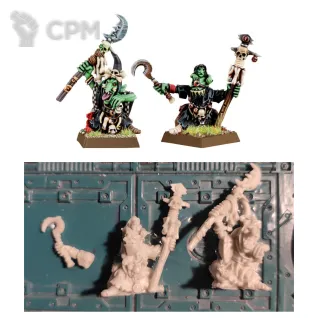 Описание картинки Night goblin shamen от Old curiosity shop по цене 830руб | Свободный Рынок Миниатюр - СРМ