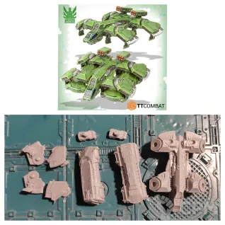 Описание картинки Vulture dropship от Old curiosity shop по цене 700руб | Свободный Рынок Миниатюр - СРМ