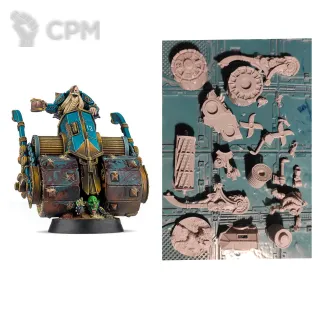 Описание картинки Dwarf Deathroller от Old curiosity shop по цене 1 550руб | Свободный Рынок Миниатюр - СРМ