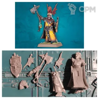 Описание картинки Sir Cecil Gastonne, the warm slayer от Old curiosity shop по цене 690руб | Свободный Рынок Миниатюр - СРМ