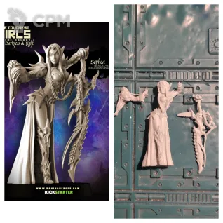 Описание картинки Sephea (executioners hero) от Old curiosity shop по цене 450руб | Свободный Рынок Миниатюр - СРМ