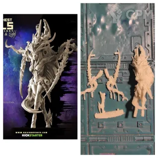 Описание картинки Zailith (high priestess or sorceress) от Old curiosity shop по цене 490руб | Свободный Рынок Миниатюр - СРМ