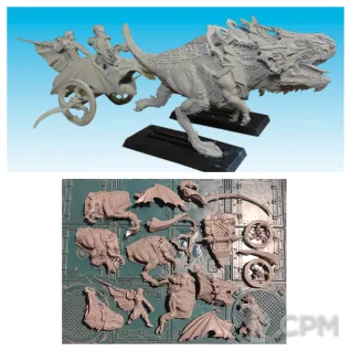 Описание картинки Cold ones chariot (Game zone) от Old curiosity shop по цене 1 890руб | Свободный Рынок Миниатюр - СРМ