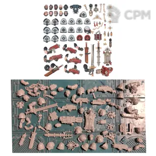 Описание картинки Black templars primaris chapter upgrades от Old curiosity shop по цене 1 250руб | Свободный Рынок Миниатюр - СРМ