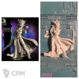 Описание картинки Sinzirith, the high priestess от Old curiosity shop по цене 550руб | Свободный Рынок Миниатюр - СРМ