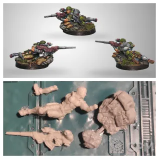 Описание картинки Acontecimento regular (multi sniper rifle) от Old curiosity shop по цене 650руб | Свободный Рынок Миниатюр - СРМ