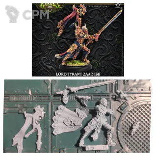 Описание картинки Lord tyrant Zaadesh от Old curiosity shop по цене 580руб | Свободный Рынок Миниатюр - СРМ