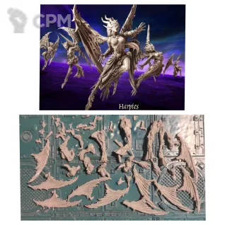 Описание картинки Harpies от Old curiosity shop по цене 1 670руб | Свободный Рынок Миниатюр - СРМ