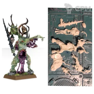 Описание картинки Herald of Nurgle от Old curiosity shop по цене 650руб | Свободный Рынок Миниатюр - СРМ
