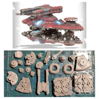 Описание картинки Defense grid space station от Old curiosity shop по цене 1 600руб | Свободный Рынок Миниатюр - СРМ