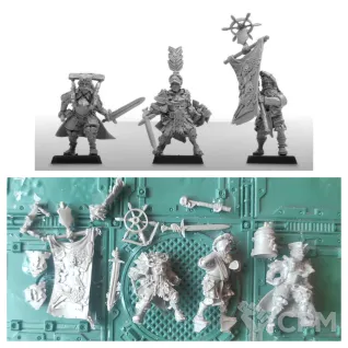 Описание картинки Mannan's blades command от Old curiosity shop по цене 1 100руб | Свободный Рынок Миниатюр - СРМ