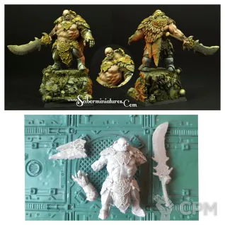 Описание картинки Barbarian strapper от Old curiosity shop по цене 890руб | Свободный Рынок Миниатюр - СРМ