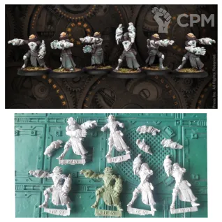 Описание картинки House Shyeel battle mages от Old curiosity shop по цене 1 150руб | Свободный Рынок Миниатюр - СРМ