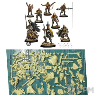 Описание картинки Prussian Stosstruppen warband от Greed's storehouse по цене 2 050руб | Свободный Рынок Миниатюр - СРМ