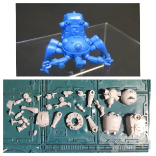 Описание картинки Ghost in the shell. Tachikoma от Greed's storehouse по цене 800руб | Свободный Рынок Миниатюр - СРМ