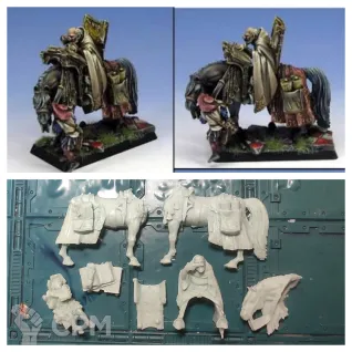Описание картинки Empire mounted Thaumaturge (mounted wizard) от Greed's storehouse по цене 950руб | Свободный Рынок Миниатюр - СРМ