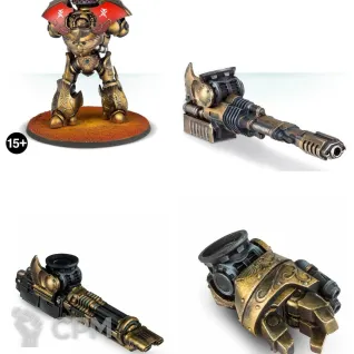 Описание картинки Legio Custodes Telemon Heavy Dreadnought от RomanKELI по цене 700руб | Свободный Рынок Миниатюр - СРМ