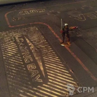 Описание картинки Игровое поле "Space base" bd007 60"х44" от WargamePrint по цене 2 450руб | Свободный Рынок Миниатюр - СРМ
