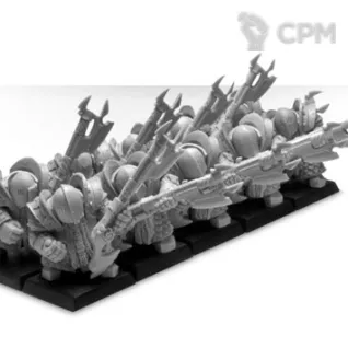Описание картинки INFERNAL GUARD IRONSWORN-INFERNAL GUARD FIREGLAIVES. от Серж по цене 1 600руб | Свободный Рынок Миниатюр - СРМ