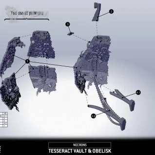 Описание картинки Tesseract Vault от MrMetalHorror по цене 4 700руб | Свободный Рынок Миниатюр - СРМ