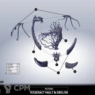 Описание картинки Tesseract Vault от MrMetalHorror по цене 4 700руб | Свободный Рынок Миниатюр - СРМ
