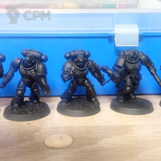 Описание картинки Assault Intercessors от Xero по цене 1 200руб | Свободный Рынок Миниатюр - СРМ