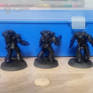 Описание картинки Assault Intercessors от Xero по цене 1 200руб | Свободный Рынок Миниатюр - СРМ